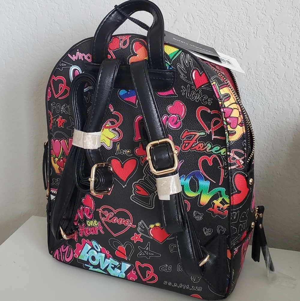 Love Backpack Set In Black - Picture 5 of 14